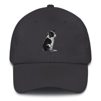 Embroidered Collie Craze Girl Dad Hat