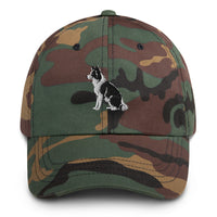 Embroidered Collie Craze Boy Dad Hat