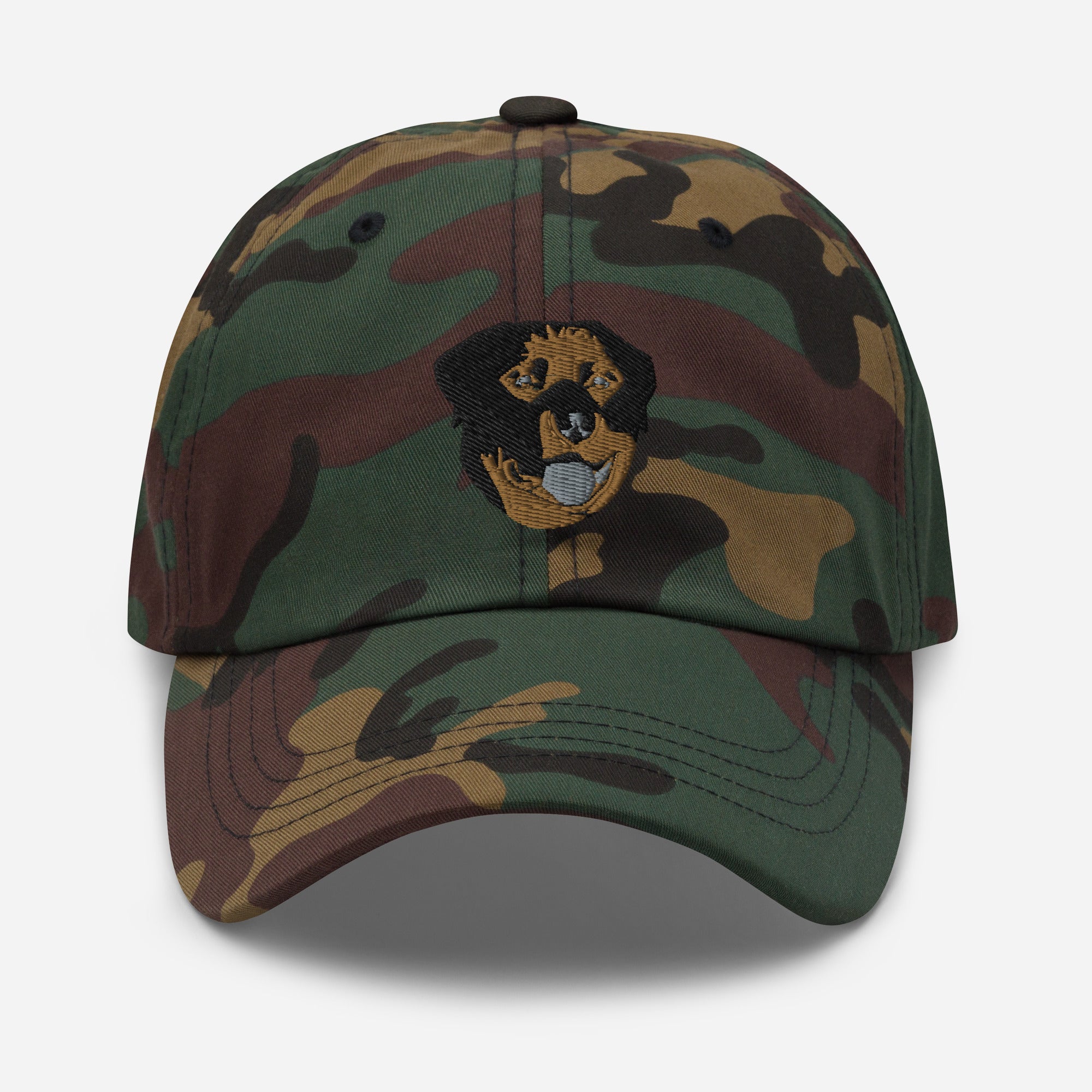 Embroidered Color Rottie Dad hat