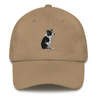 Embroidered Collie Craze Girl Dad Hat