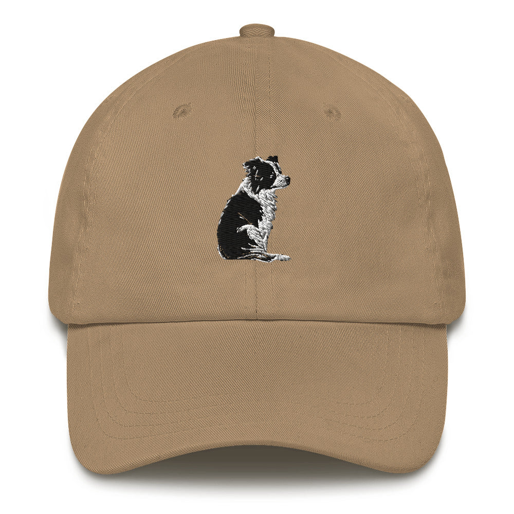 Embroidered Collie Craze Girl Dad Hat