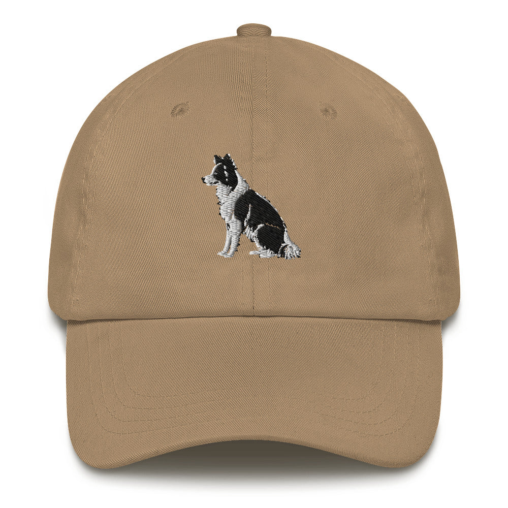 Embroidered Collie Craze Boy Dad Hat