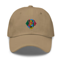 Embroidered Color Silly Lab Dad Hat