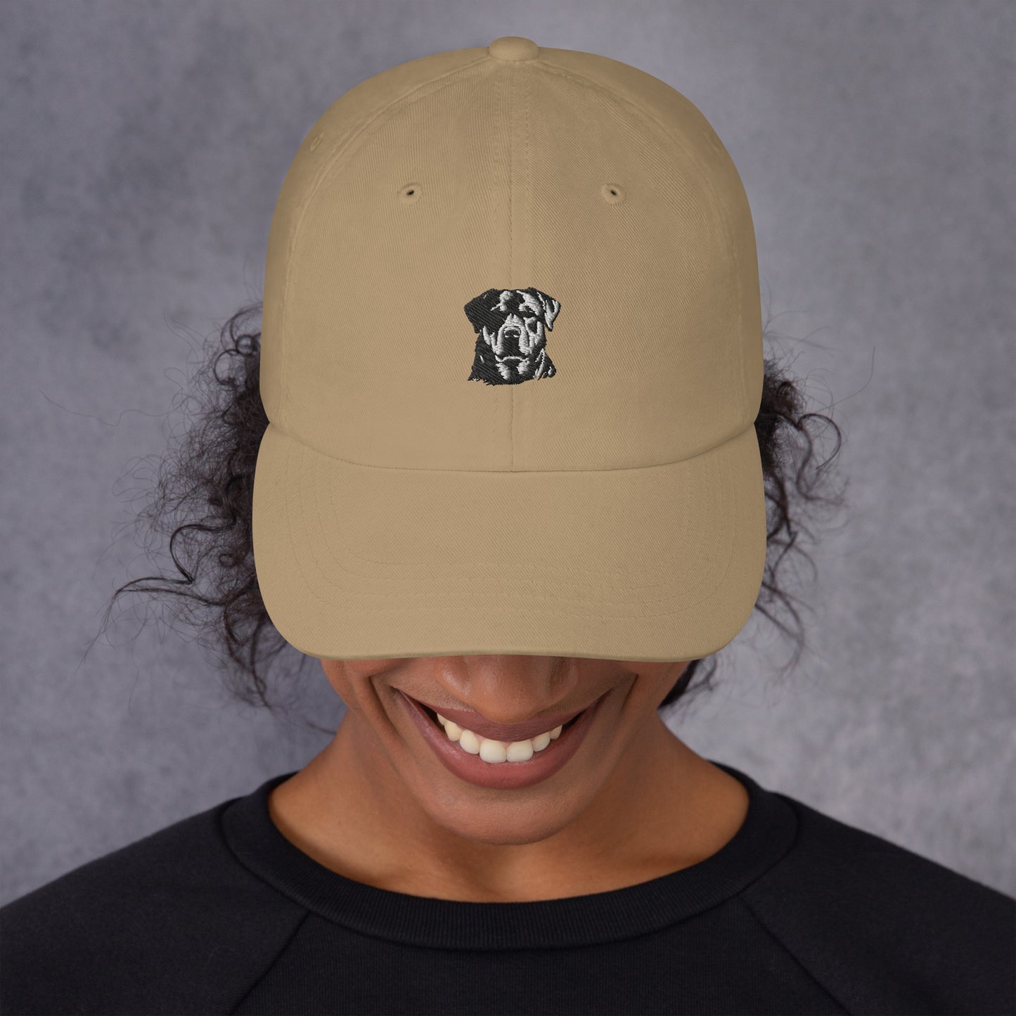 Embroidered Classic Rottie Dad Hat