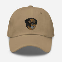 Embroidered Color Rottie Dad hat