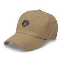 Embroidered Color Silly Lab Dad Hat