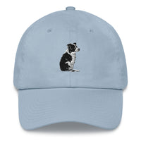 Embroidered Collie Craze Girl Dad Hat