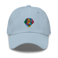 Embroidered Color Silly Lab Dad Hat