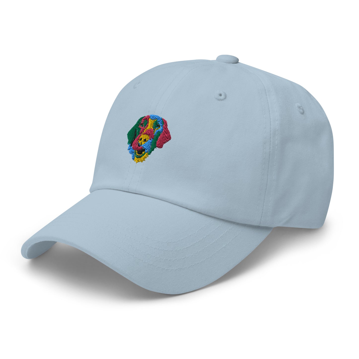 Embroidered Color Silly Lab Dad Hat