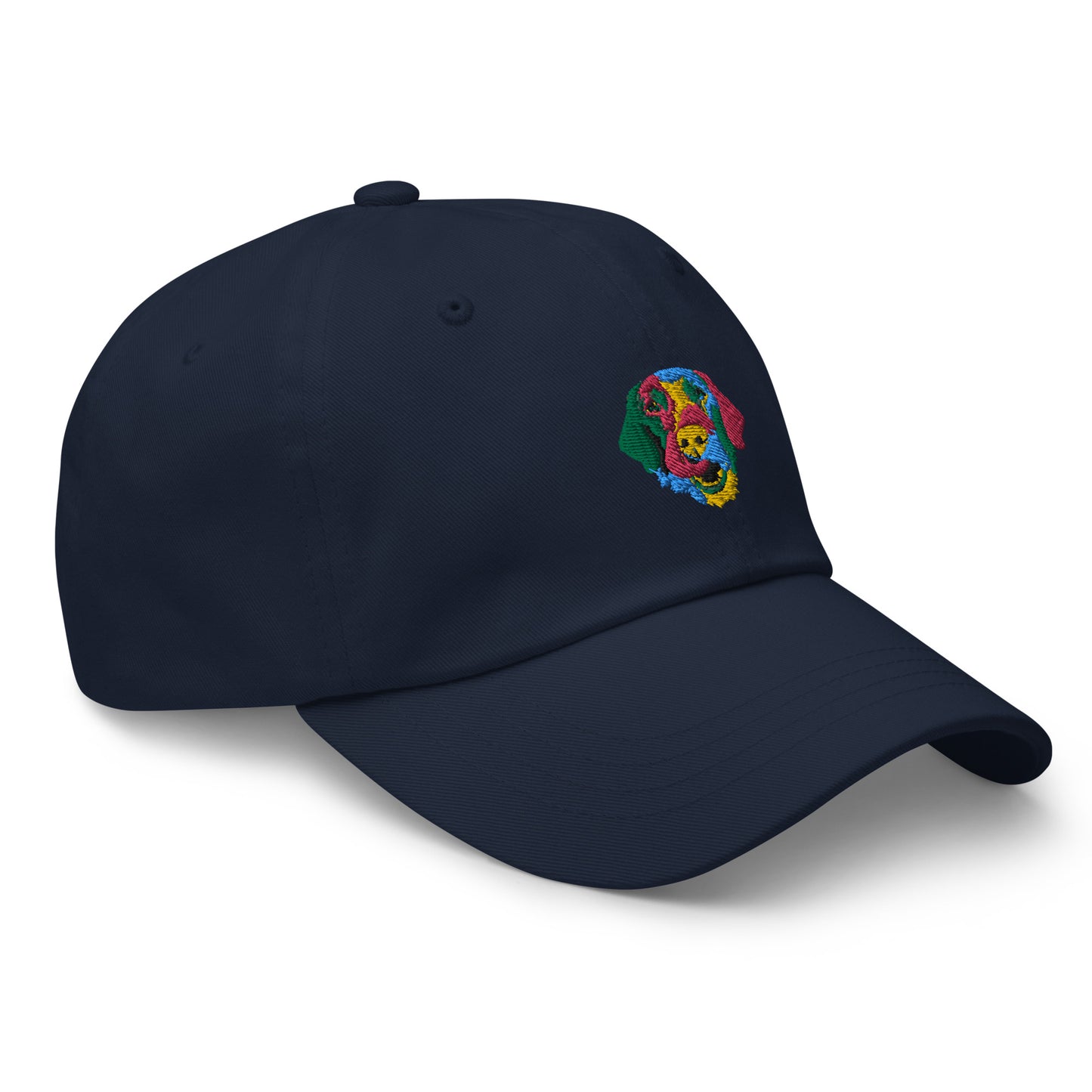 Embroidered Color Silly Lab Dad Hat