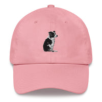 Embroidered Collie Craze Girl Dad Hat