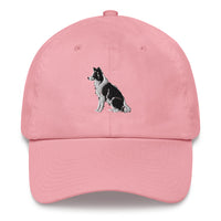 Embroidered Collie Craze Boy Dad Hat