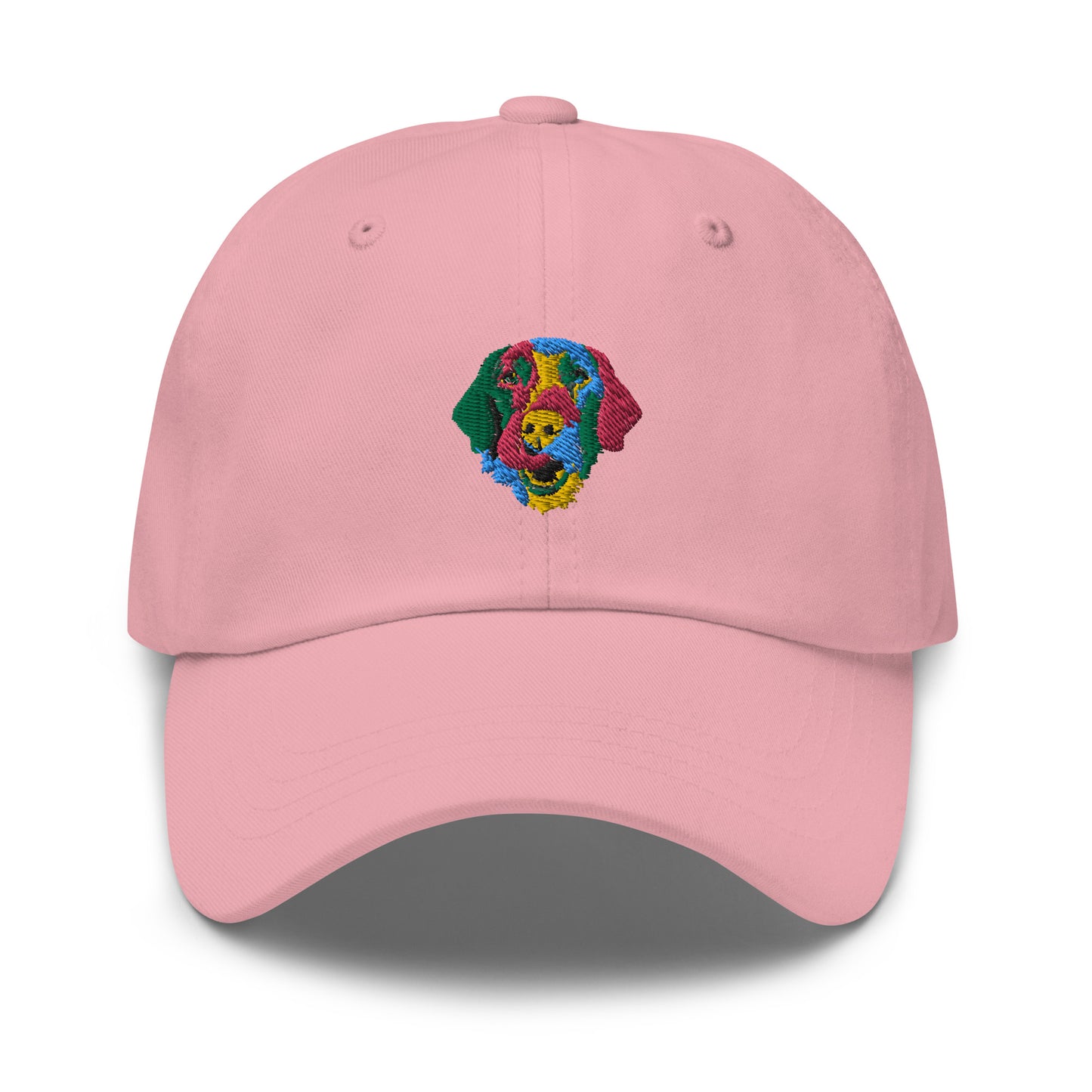 Embroidered Color Silly Lab Dad Hat