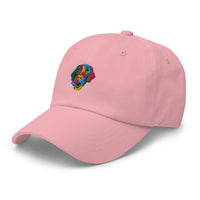 Embroidered Color Silly Lab Dad Hat