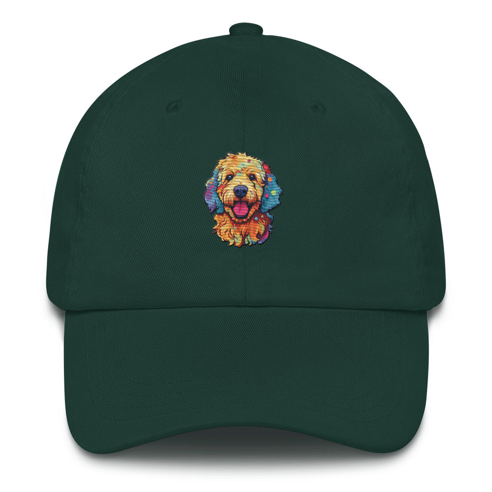 Doodle Boy Color Pop Embroidered Dad Hat