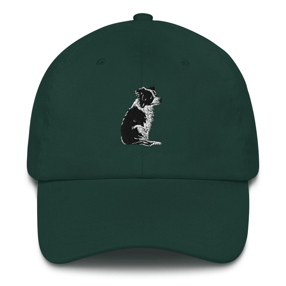 Embroidered Collie Craze Girl Dad Hat