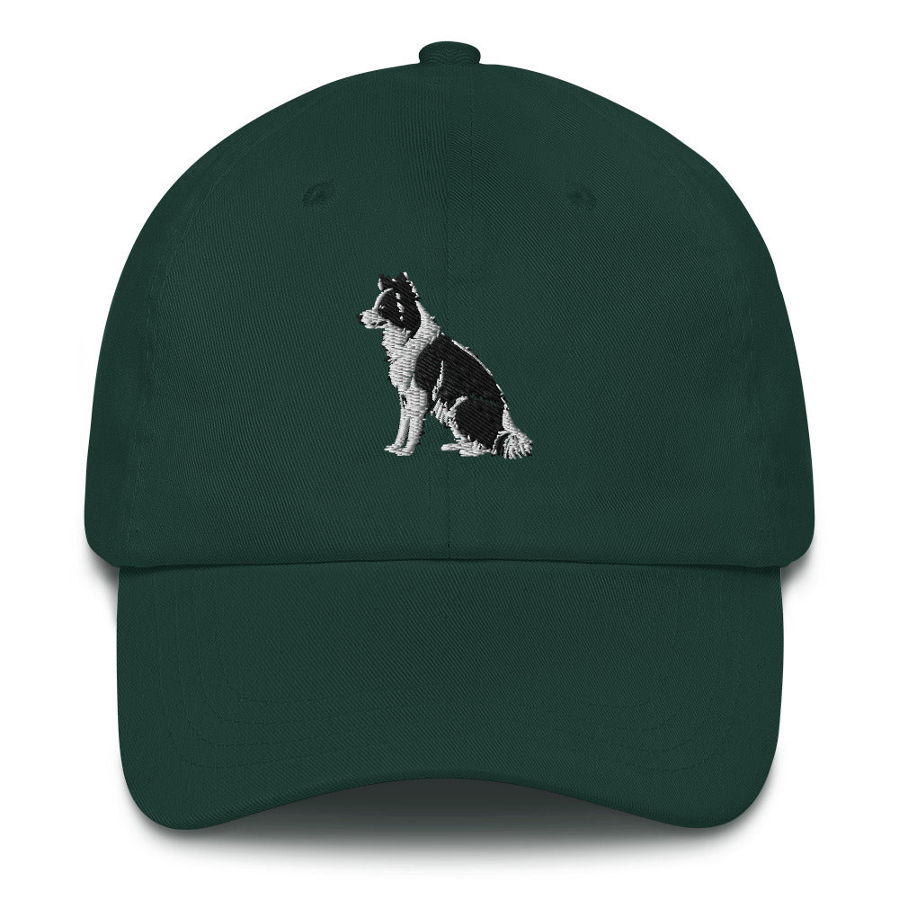 Embroidered Collie Craze Boy Dad Hat