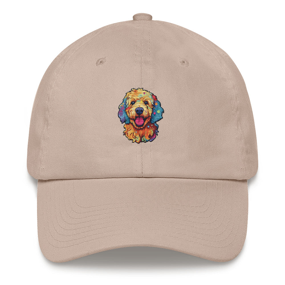 Doodle Boy Color Pop Embroidered Dad Hat