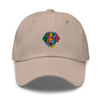 Embroidered Color Silly Lab Dad Hat