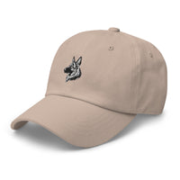 Embroidered Classic Shepherd Girl Dad hat