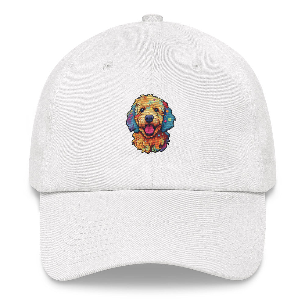 Doodle Boy Color Pop Embroidered Dad Hat