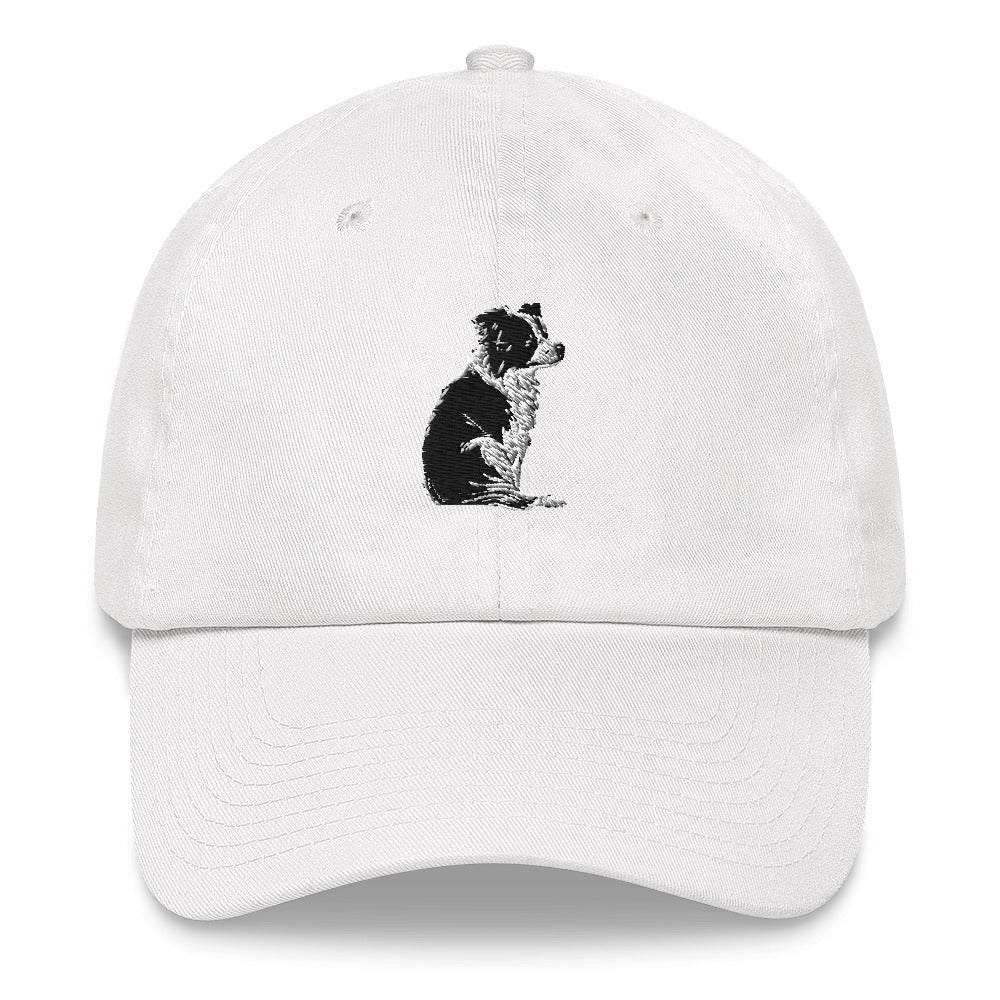 Embroidered Collie Craze Girl Dad Hat