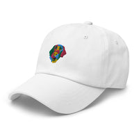 Embroidered Color Silly Lab Dad Hat