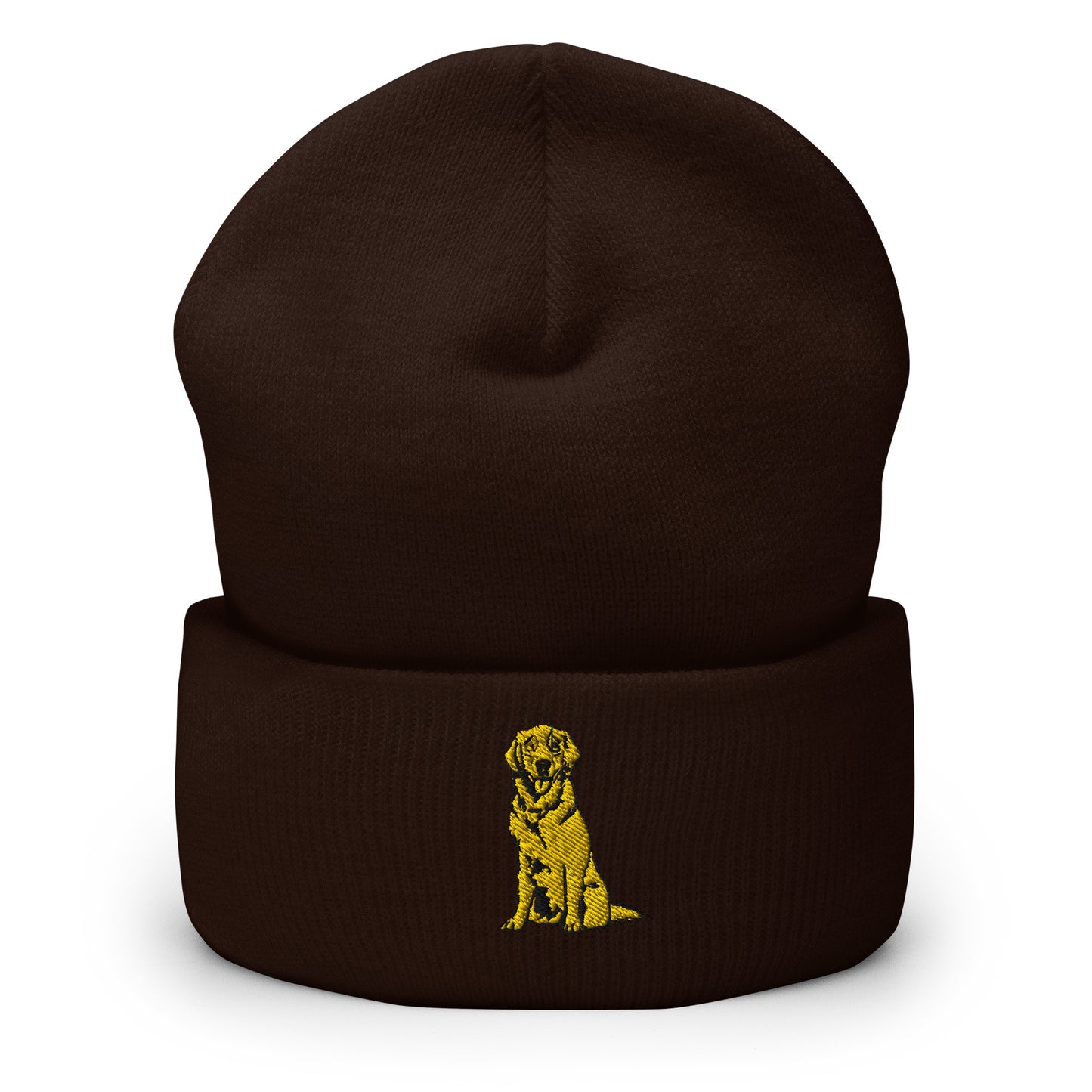 Golden Boy Classic Embroidered Cuffed Beanie