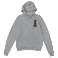 Cocoa Printed Pullover Hoodie