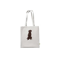 Cocoa Printed Tote Bag