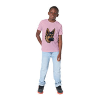 Shepherd Girl Color Pop Kid's T-Shirt