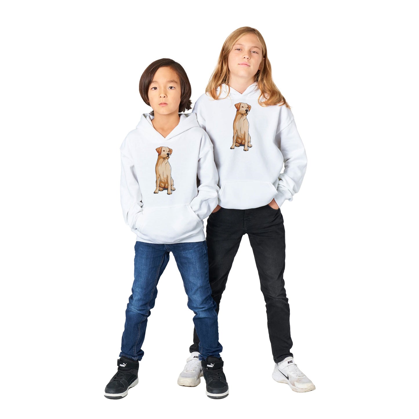 Max Printed Kids Pullover Hoodie