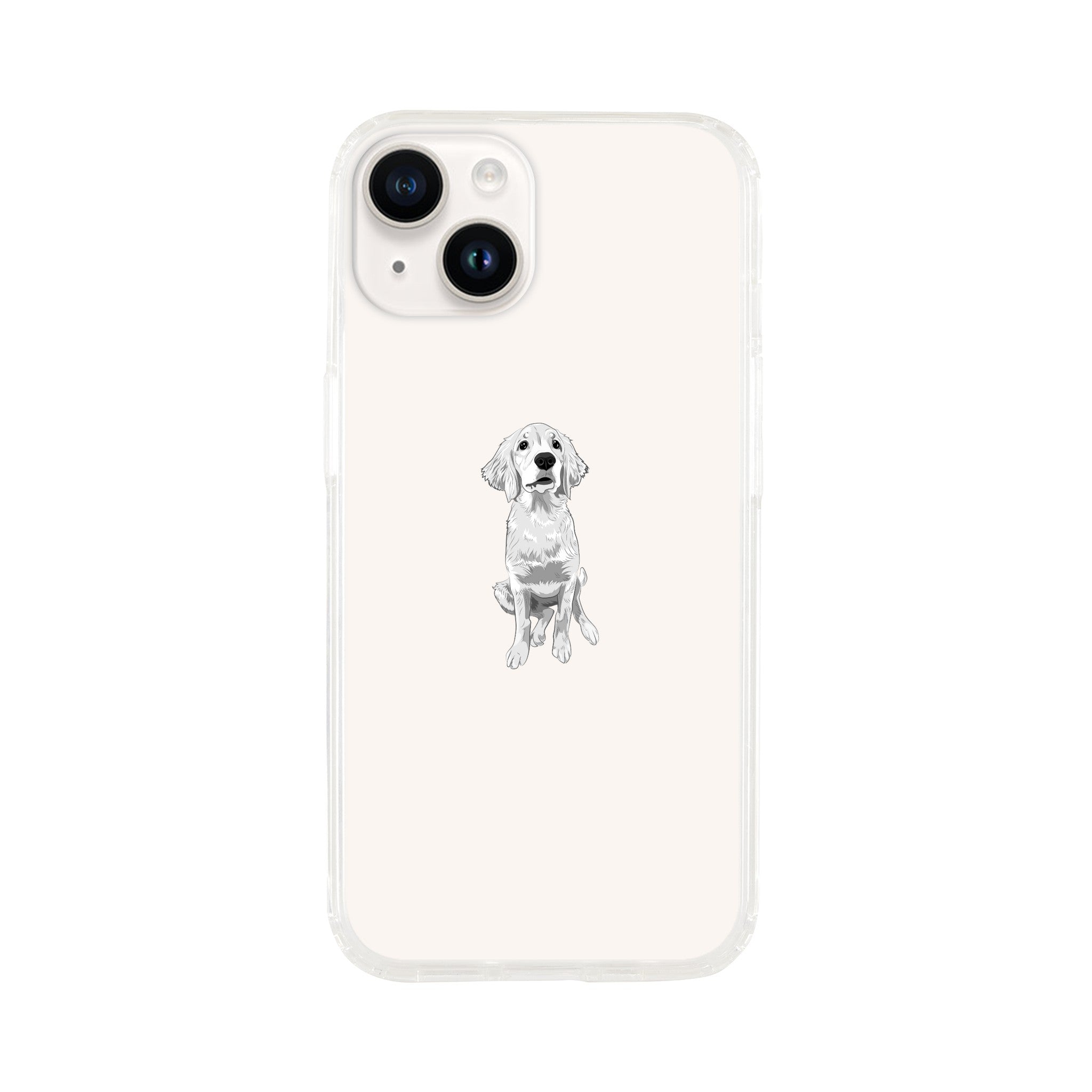 Doodle Boy Classic Clear Case for iPhone