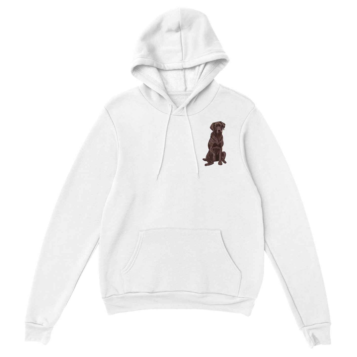 Cocoa Printed Pullover Hoodie