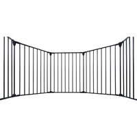 4-in-1 Configurable Metal Safety Gate with Walk-Through Door