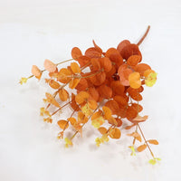 3pcs Artificial Eucalyptus Stems Fall Decorations with Fall Eucalyptus Leaves Autumn Decorations for Office and Home Artificial Plants for Floral Arrangement