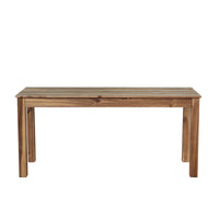 Acacia Wood Outdoor Table, Chairs & Bench Set