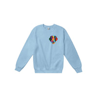 Color Silly Lab Printed Crewneck Sweatshirt