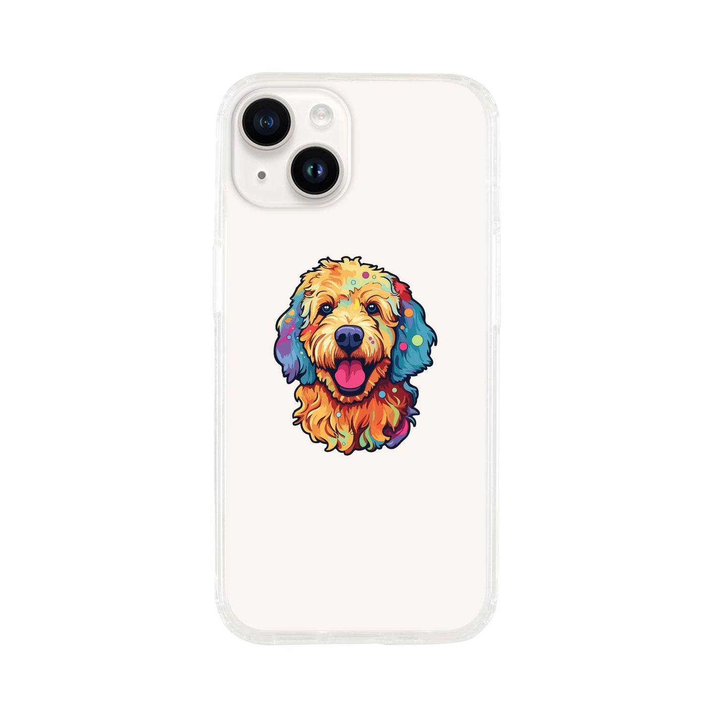 Doodle Boy Color Pop Clear Case for iPhone