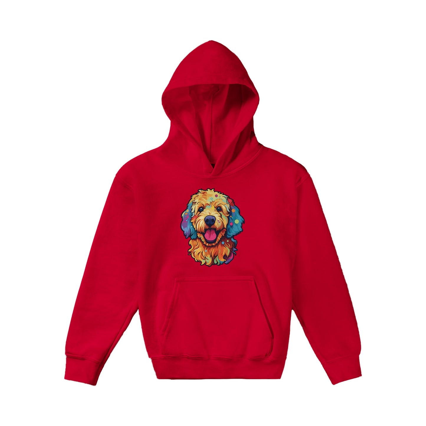 Doodle Boy Kid's Color Pop Hoodie