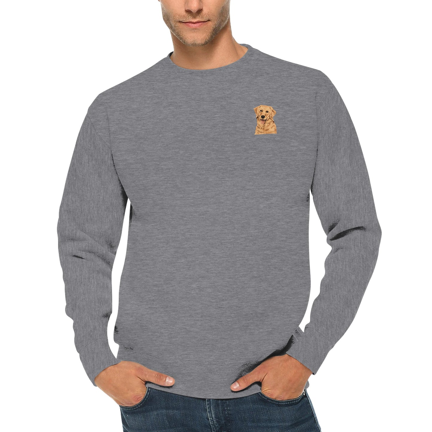 Golden Boy Color Pop(sm) Premium Crewneck Sweatshirt