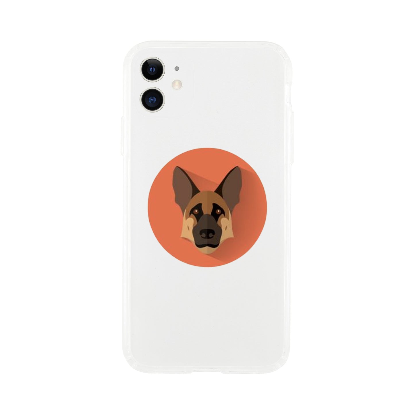 Shepherd Girl Orange iPhone Case