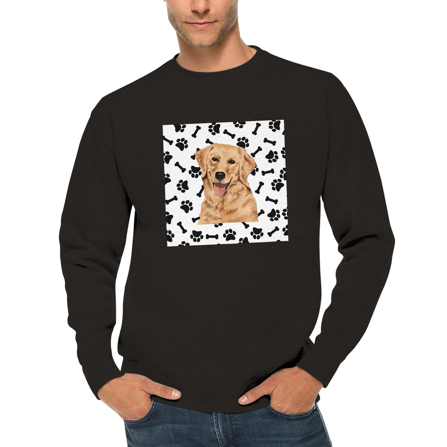 Golden Boy Bones Day Premium Crewneck Sweatshirt