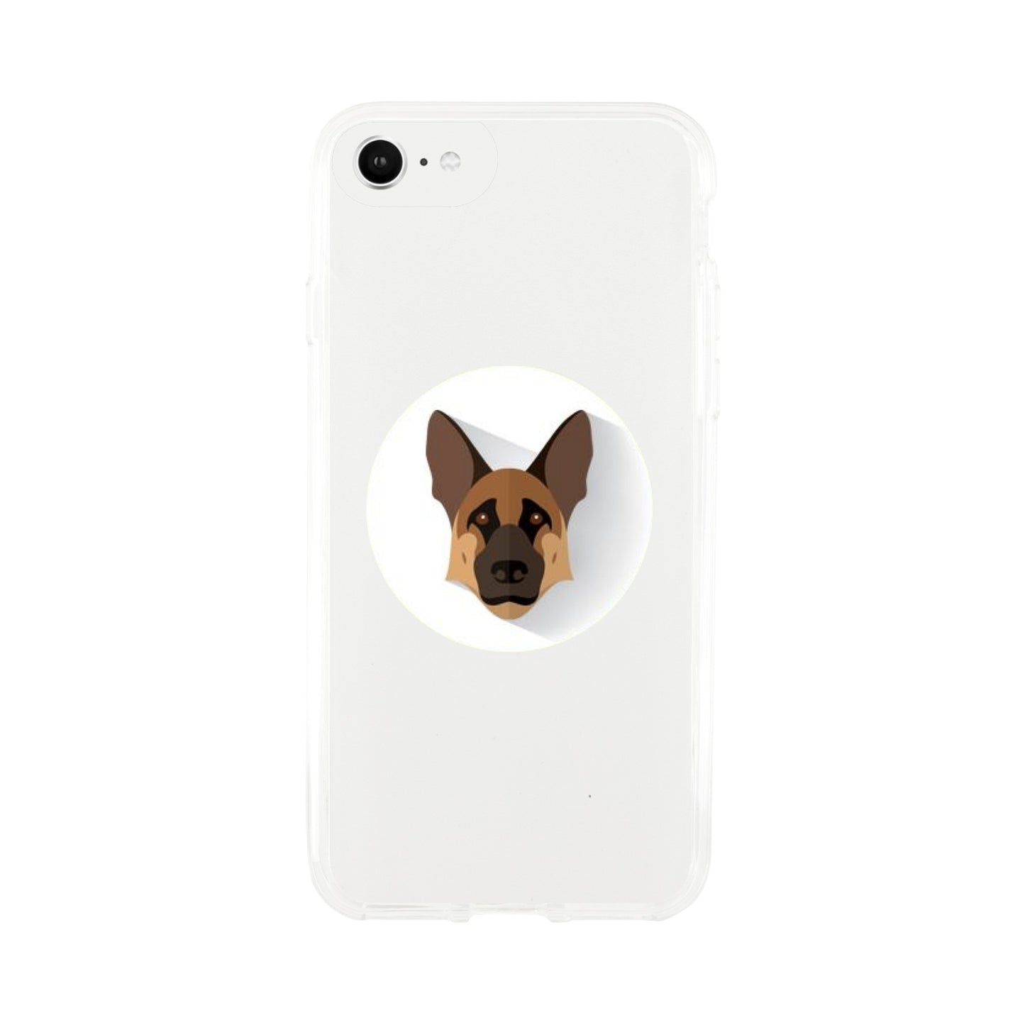 Shepherd Girl White iPhone Case