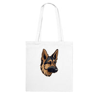 Color Pop Shepherd Girl Tote Bag