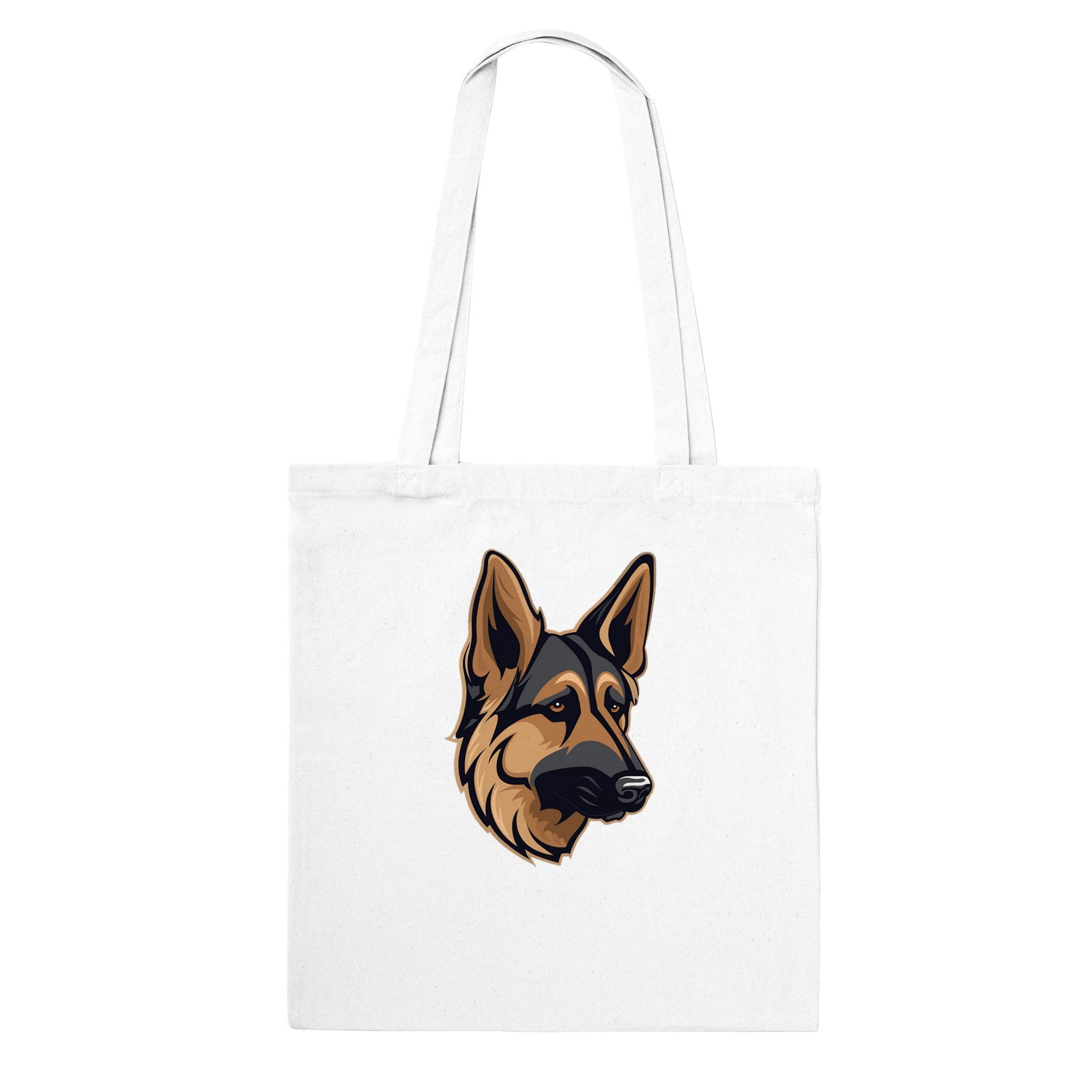 Color Pop Shepherd Girl Tote Bag