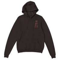 Cocoa Printed Pullover Hoodie