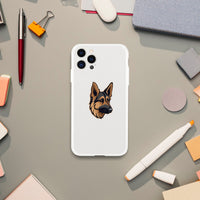 Shepherd Girl Color Pop iPhone Case