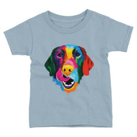 Color Silly Lab Toddler Jersey T-Shirt | Rabbit Skins