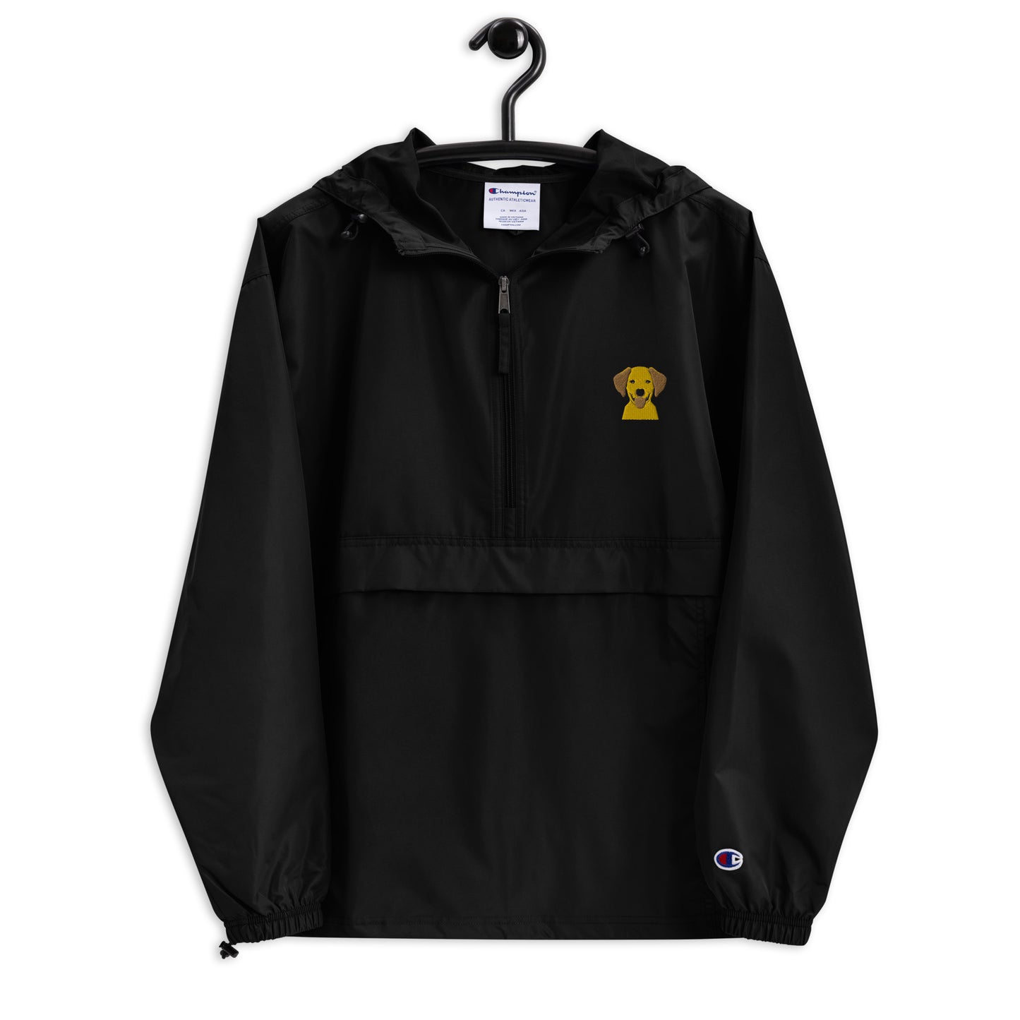 Embroidered Silly Lab Champion Packable Jacket